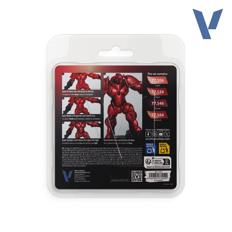 Set Rojo Rubí 77.254 | True Metallic Metal Imagen secundaria del producto