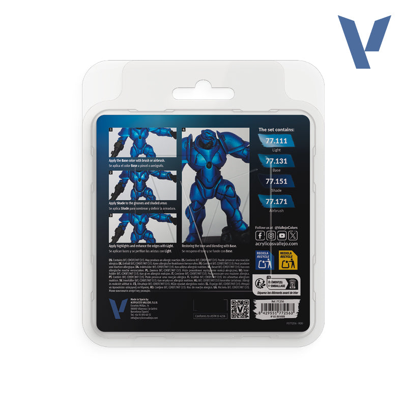 Set Azul Zafiro 77.256 | True Metallic Metal Imagen secundaria del producto