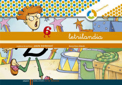 Letrilandia - Cuaderno de escritura 6. Pauta montessori. Aa. Vv. (Editorial Luis Vives (Edelvives)) 9788426371447