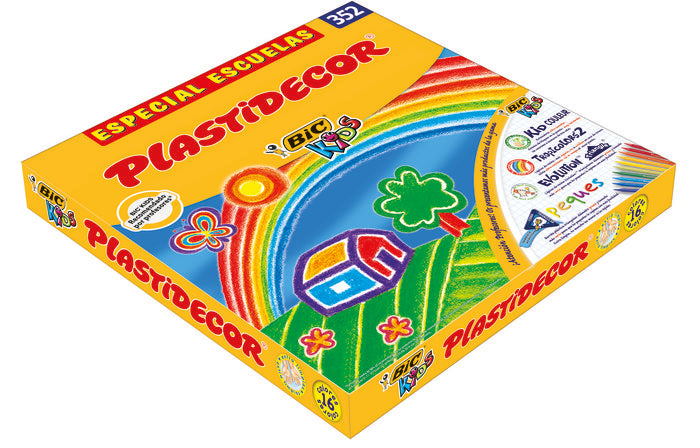 CERA PLASTIDECOR IBERIA PACK 352 SURTIDAS ESPECIAL PARA ESCUELAS