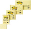 ▶  NOTAS ADHESIVAS 76X76 POST-IT 654 AMARILLO CAJA 12 UNIDADES