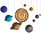 ✅ PUZZLE 3D SISTEMA PLANETARIO ROUND SHAPED 11668