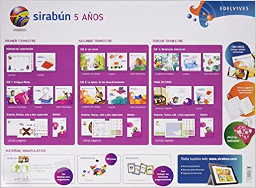 ✅ SIRABUN INFANTIL 5 AÑOS - 9788414002667 (Español) contenedor anual