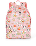 MOCHILA ESCOLAR PETS FRIENDS WOODLAND ROSA