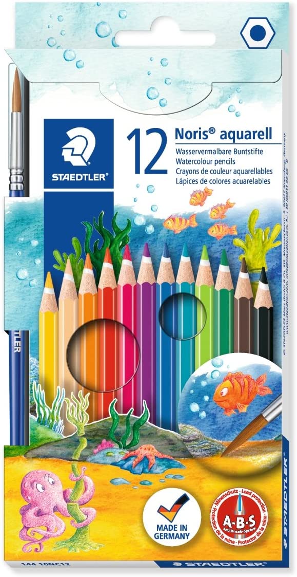 LAPIZ NORIS CLUB ACUARELABLE 144 10NC12 12 COLORES SURTIDOS Imagen principal del producto
