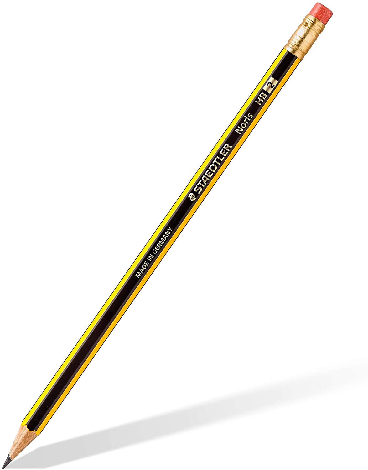 LAPIZ STAEDTLER NORIS 122 HB CON GOMA DE BORRAR
