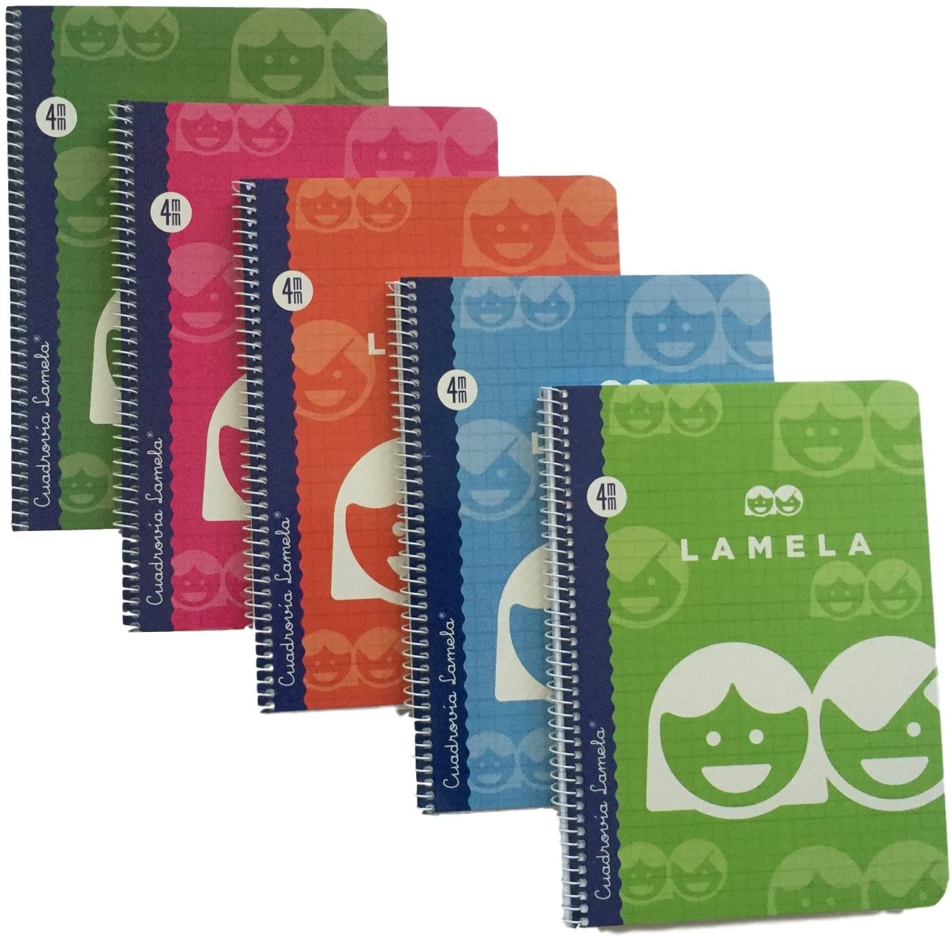 CUADERNOS CUADROVIA LAMELA TAMAÑO CUARTO CON ESPIRAL