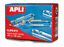✅ CLIPS NIQUELADOS Nº 2 32 MM 100 UNIDADES X 10 CAJITAS MARCA APLI