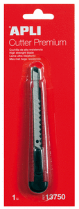 ✅ CUTTER PREMIUM 9 MM MARCA APLI Imagen principal del producto