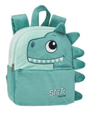 MOCHILA PELUCHE GUARDERÍA SAFTA PRE-ESCOLAR DINOSAURIO