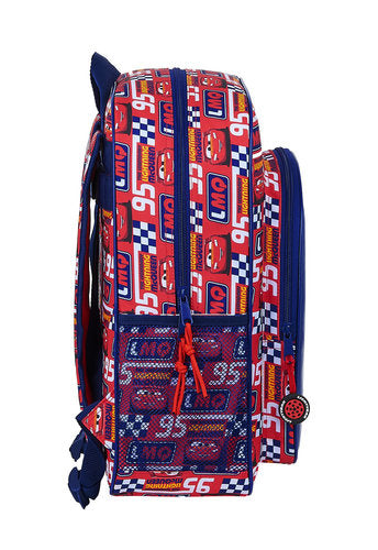 MOCHILA JUNIOR ADAPTABLE A CARRO CARS RACING BLOCK