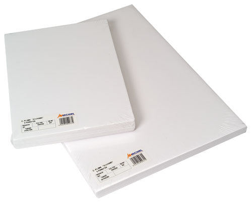 ✅ CARTON PLUMA A4 5MM BLANCO 5 UNIDADES