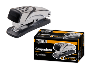 ✅ GRAPADORA OFFICE Nº 4 METALICA 20H INGRAF Imagen principal del producto