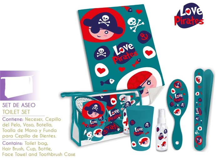 NECESER SET ASEO VIAJE PIRATAS Imagen principal del producto