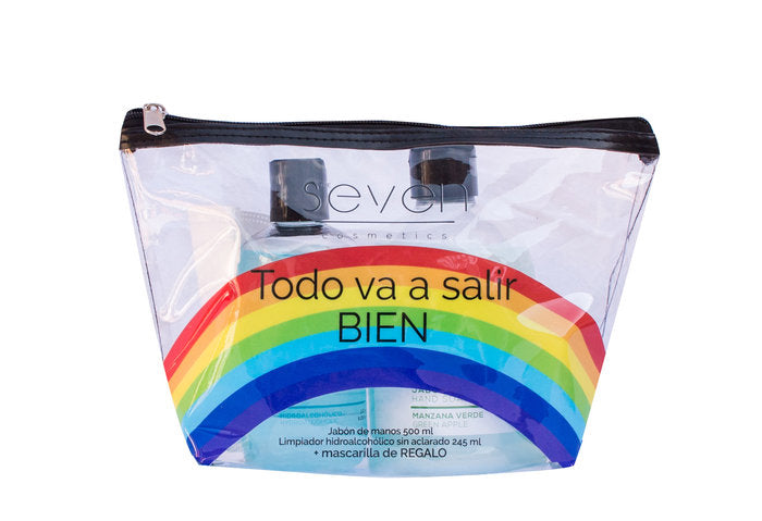 NECESER CON SET COVI HIDROALCOHOLICO + JABON DE MANOS + MA Imagen principal del producto