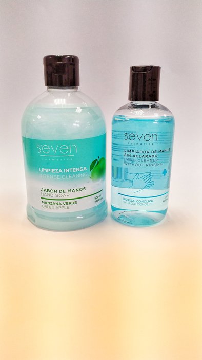 NECESER CON SET COVI HIDROALCOHOLICO + JABON DE MANOS + MA Imagen secundaria del producto