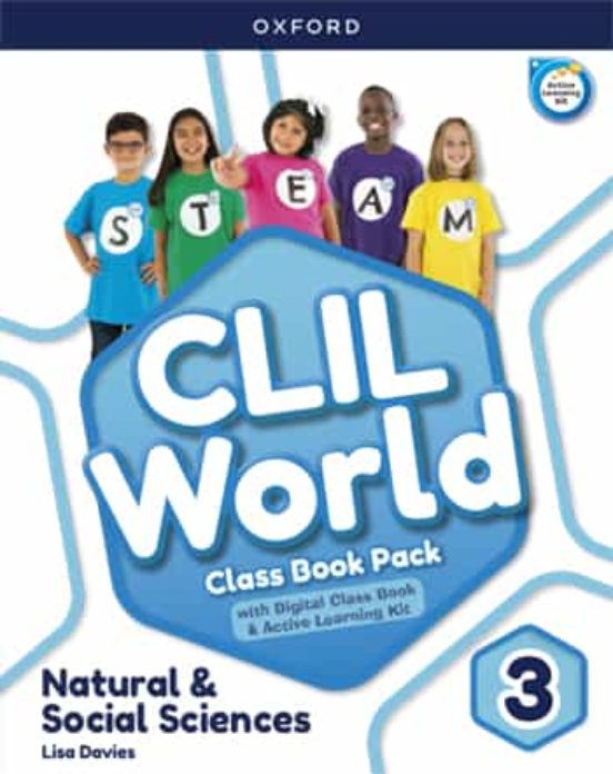✅ CLIL WORLD NATURAL & SOCIAL SCIENCE 3º EDUCACIÓN PRIMARIA STUDENT´S BOOK - 9780190544997 Imagen principal del producto