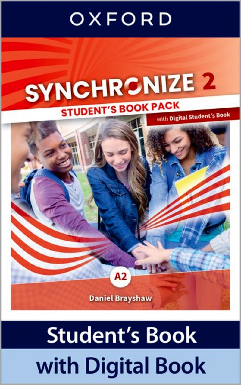 ✅ SYNCHRONIZE 2 STUDENT´S BOOK (2º ESO) (edición en inglés) Inglés bilingüe - 9780194065955 Imagen principal del producto
