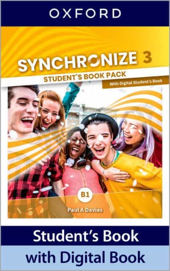 ✅ SYNCHRONIZE 3 STUDENT´S BOOK (3º ESO) (edición en inglés) - 9780194065962 Imagen principal del producto