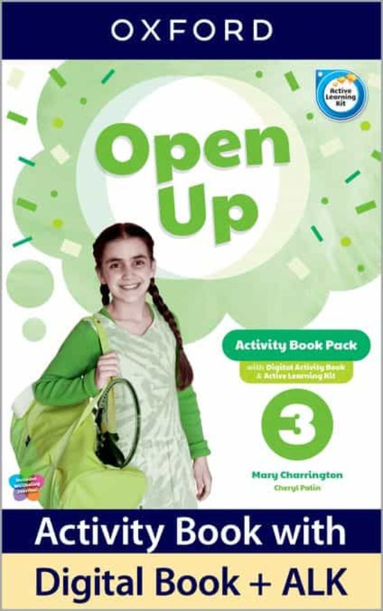 ✅ OPEN UP 3 ACTIVITY BOOK (3º PRIMARIA) (edición en inglés) - 9780194072373 Imagen principal del producto
