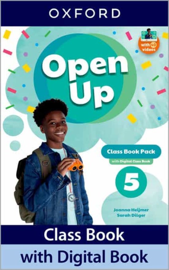 ✅ OPEN UP 5 STUDENT´S BOOK (5º PRIMARIA) - 9780194073202 Imagen principal del producto