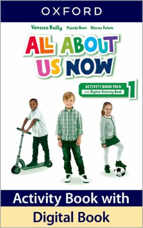 ✅ ALL ABOUT US NOW 1 ACTIVITY BOOK (1º PRIMARIA ) - 9780194074292