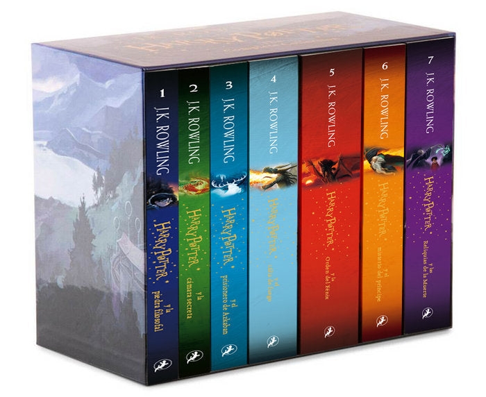 🪄 ESTUCHE HARRY POTTER - LA COLECCIÓN COMPLETA Imagen principal del producto