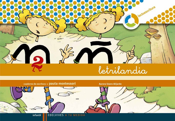✅ Letrilandia Lectoescritura  2  (Pauta Montessori) - 9788426371409
