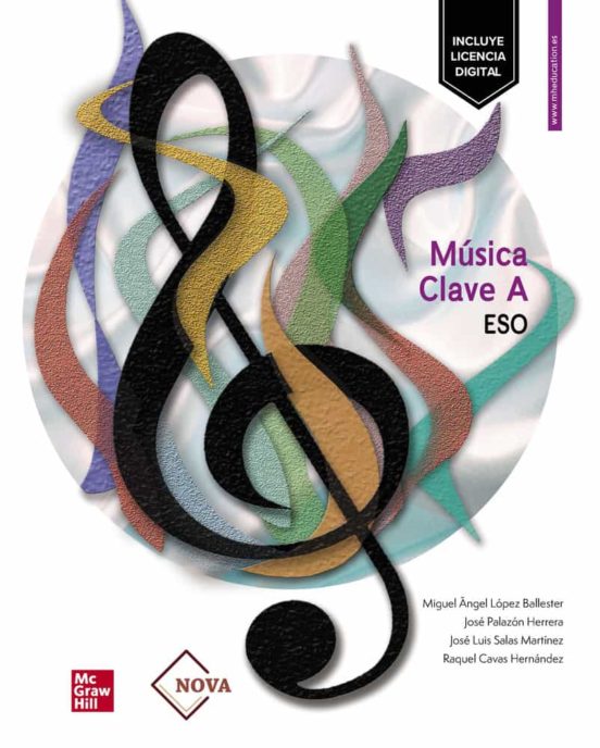✅ MÚSICA 1º ESO CLAVE A NOVA. INCLUYE 3 CD DE AUDIO - 9788448625597 Imagen principal del producto