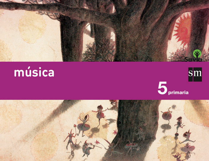 Música. 5 Primaria. Savia - 9788467555431 Imagen principal del producto
