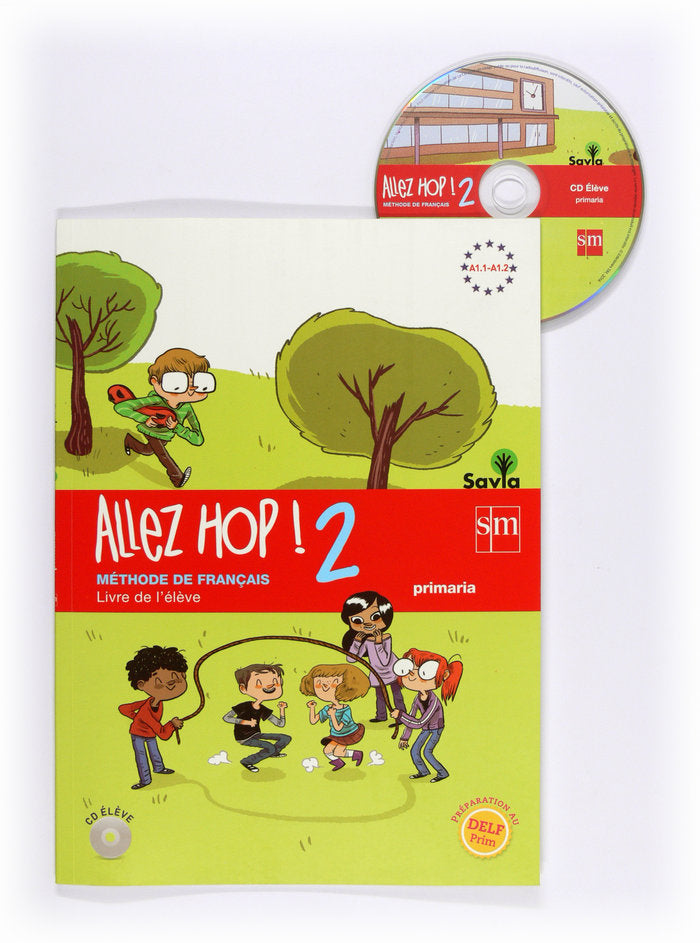 ► FRANCÉS ALLEZ HOP! 2 SAVIA 6º EDUCACION PRIMARIA ED 2014 CASTELLANO - 9788467569483 Imagen principal del producto