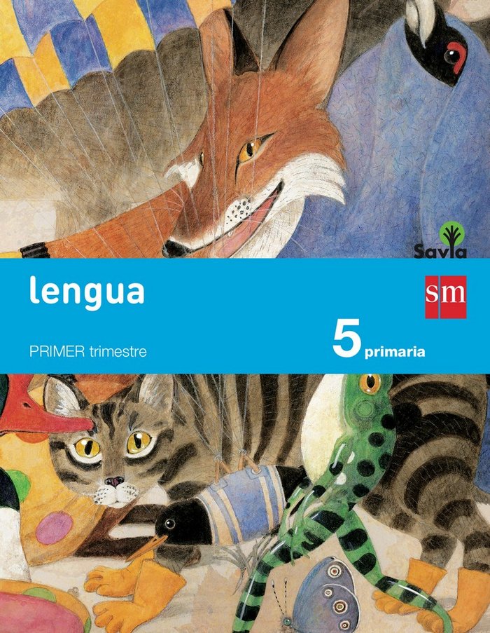 ► 5º PRIMARIA - LENGUA TRIMESTRES SAVIA  ED 2014 CASTELLANO - 9788467569926