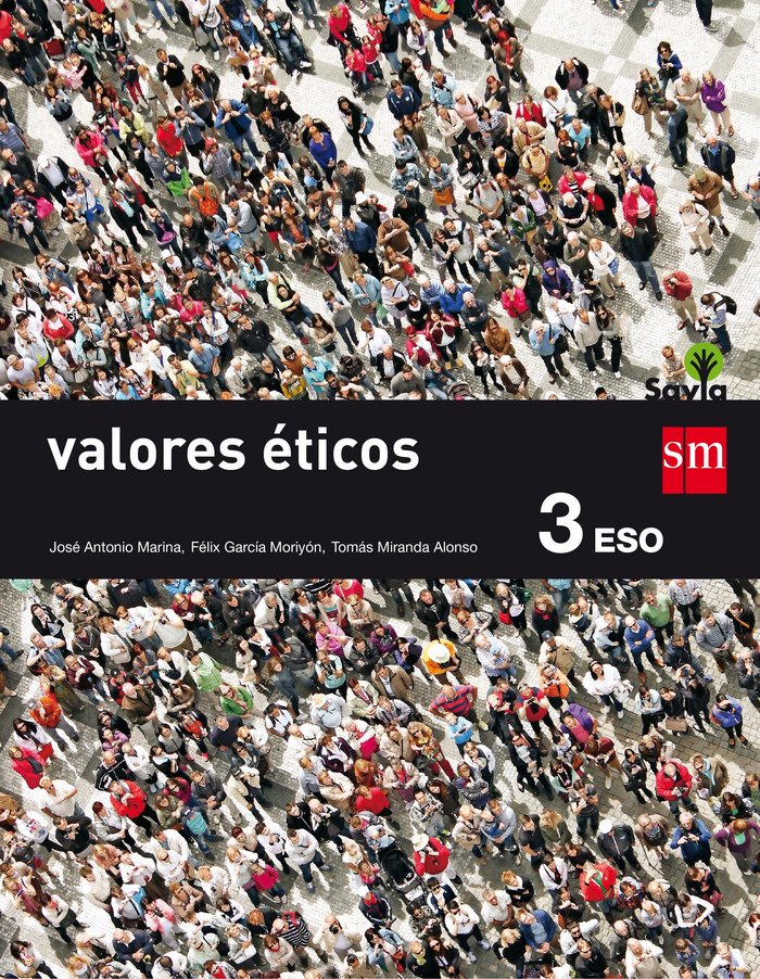 ▶ VALORES ÉTICOS 3º ESO SAVIA ED 2015 - 9788467576498 Imagen principal del producto