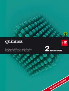 ✅ QUÍMICA 2º BACHILLERATO SAVIA 2016 - 9788467587227 Imagen principal del producto