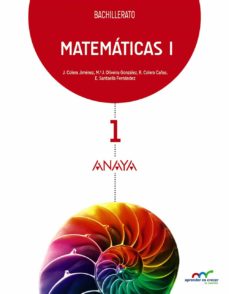 ► MATEMÁTICAS 1º BACHILLERATO - 9788467826883 Imagen principal del producto