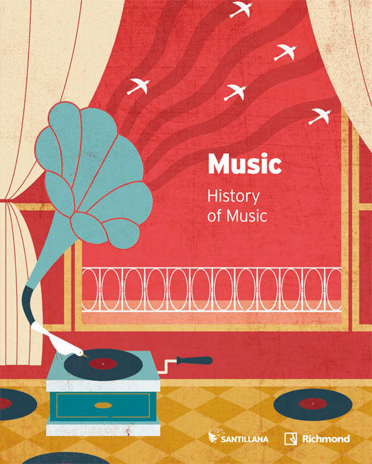 ► MUSIC 3ºESO HISTORY OF MUSIC+CD 16 - 9788468040240 Imagen principal del producto