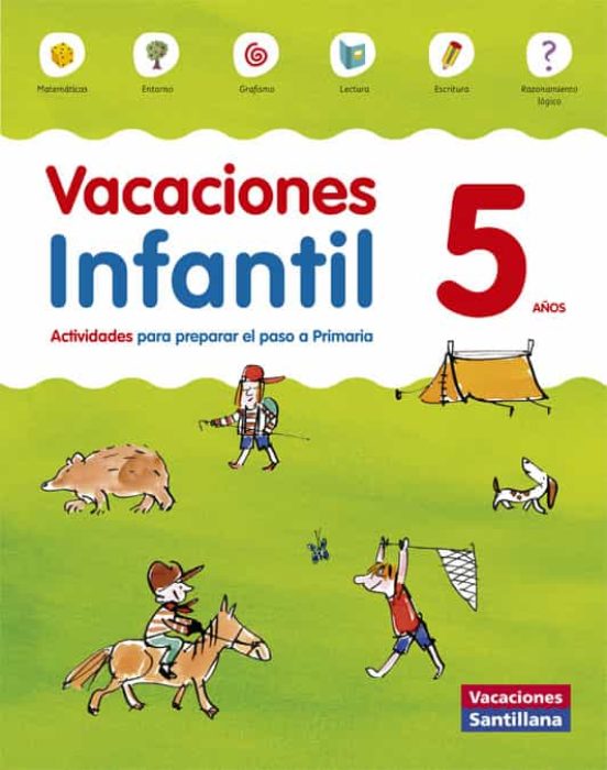 VACACIONES INFANTIL 5 AÑOS SANTILLANA ED 2014