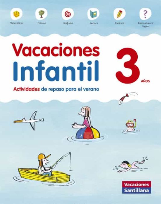 VACACIONES INFANTIL 3 AÑOS SANTILLANA ED 2014 Imagen principal del producto