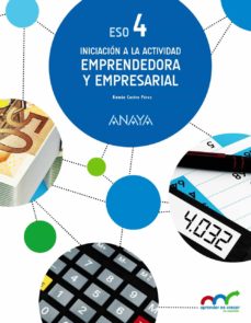 ► INICIACIÓN A LA ACTIVIDAD EMPRENDEDORA Y EMPRESARIAL 4º ESO - 9788469811573 Imagen principal del producto