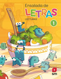 ✅ ENSALADA DE LETRAS 1º EDUCACION PRIMARIA - LECTURAS CASTELLANO - 9788491821021