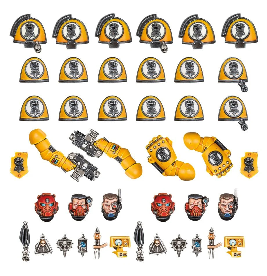 ✅ Mejoras y calcomanías de Imperial Fists Primaris Imagen principal del producto