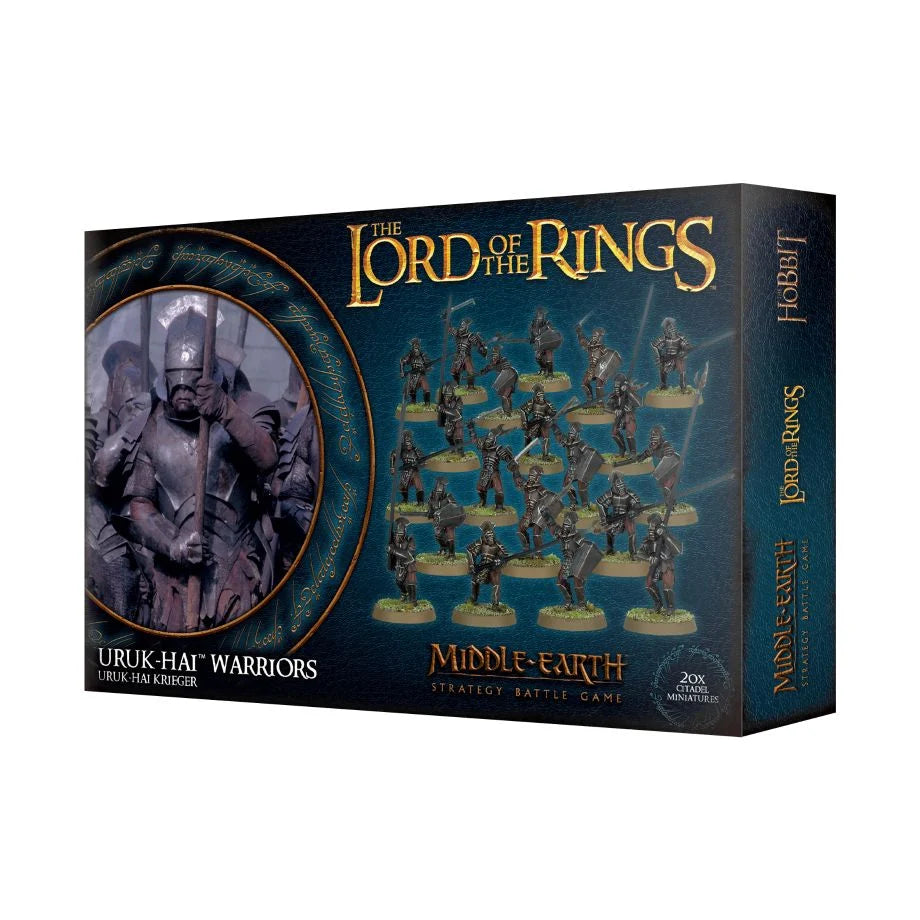 Guerreros Uruk-hai TIERRA MEDIA - JUEGO DE ESTRATEGIA DE BATALLA