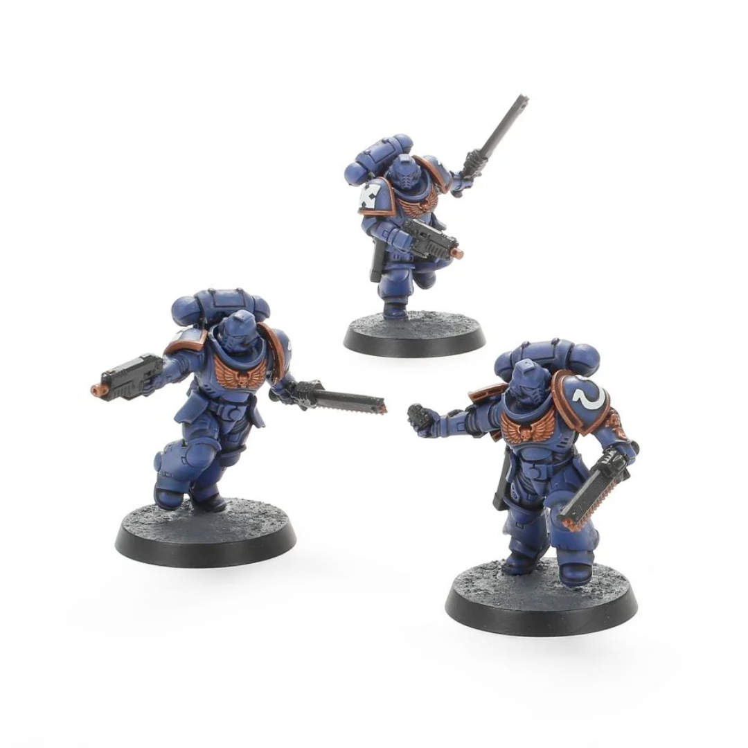 ✅ Set Marines Espaciales: Intercesores de Asalto + pinturas Imagen secundaria del producto