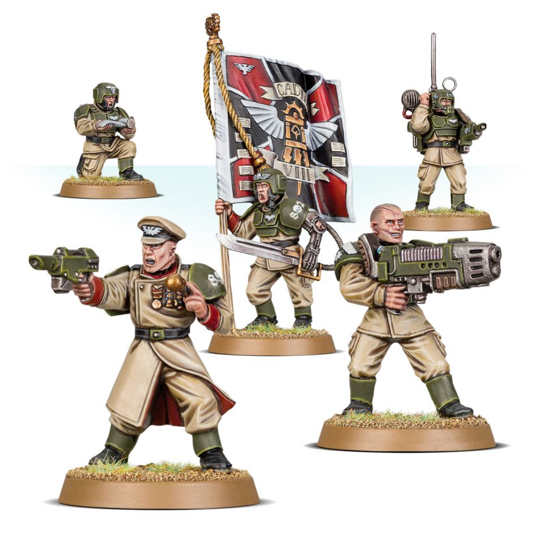 ► Cadian Command Squad, ejércitos imperium