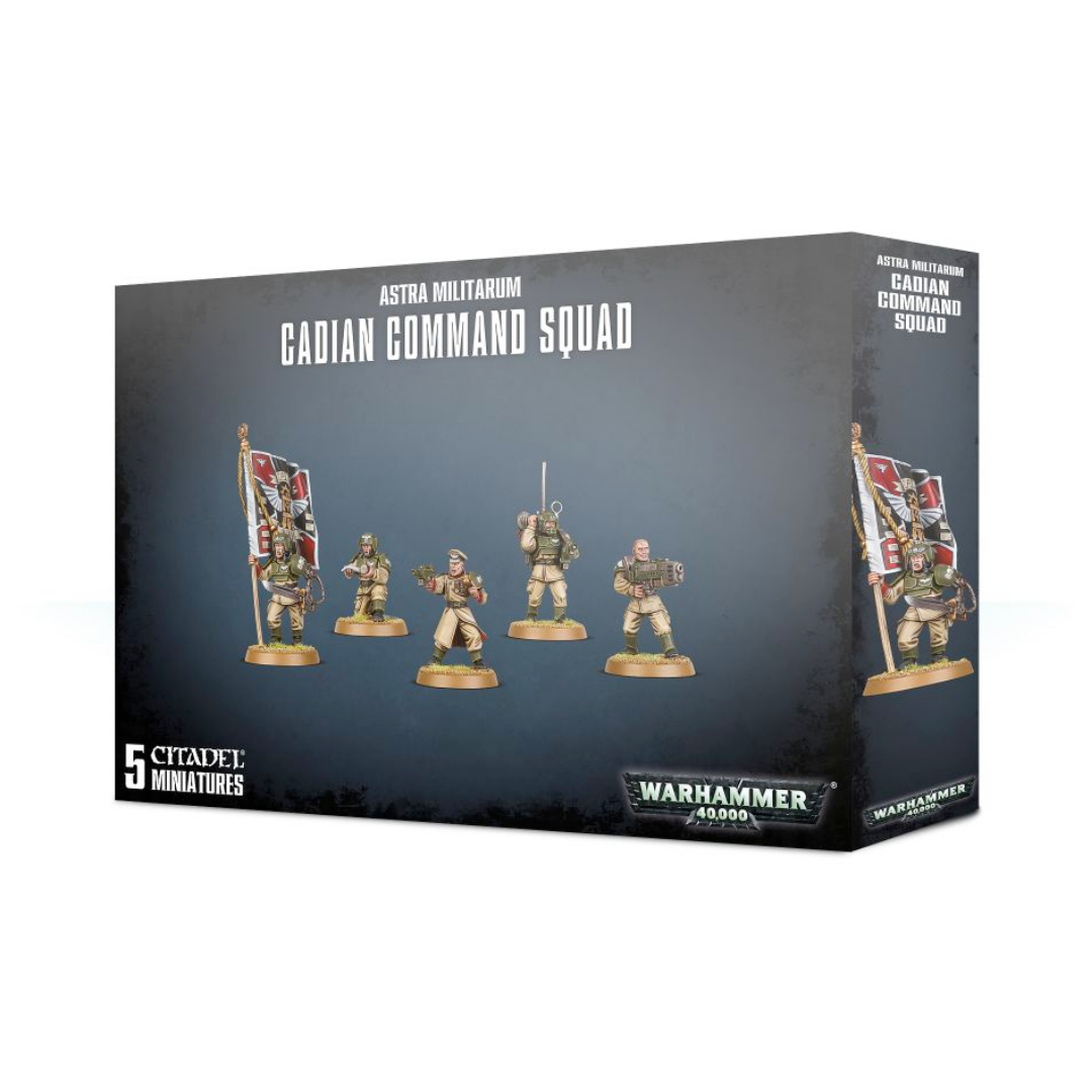 ⚔️ CADIAN COMMAND SQUAD – LÍDERES DEL ASTRA MILITARUM Imagen principal del producto