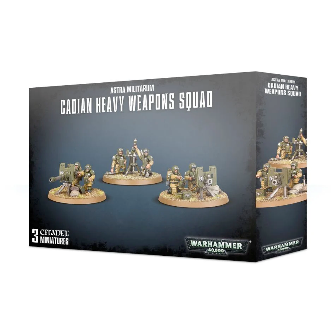 ⚔️ CADIAN HEAVY WEAPONS TEAMS – EL PODER DE FUEGO DEL ASTRA MILITARUM