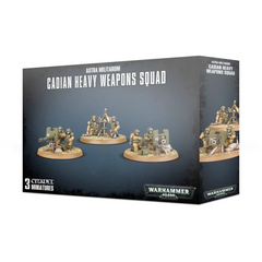 ⚔️ CADIAN HEAVY WEAPONS TEAMS – EL PODER DE FUEGO DEL ASTRA MILITARUM