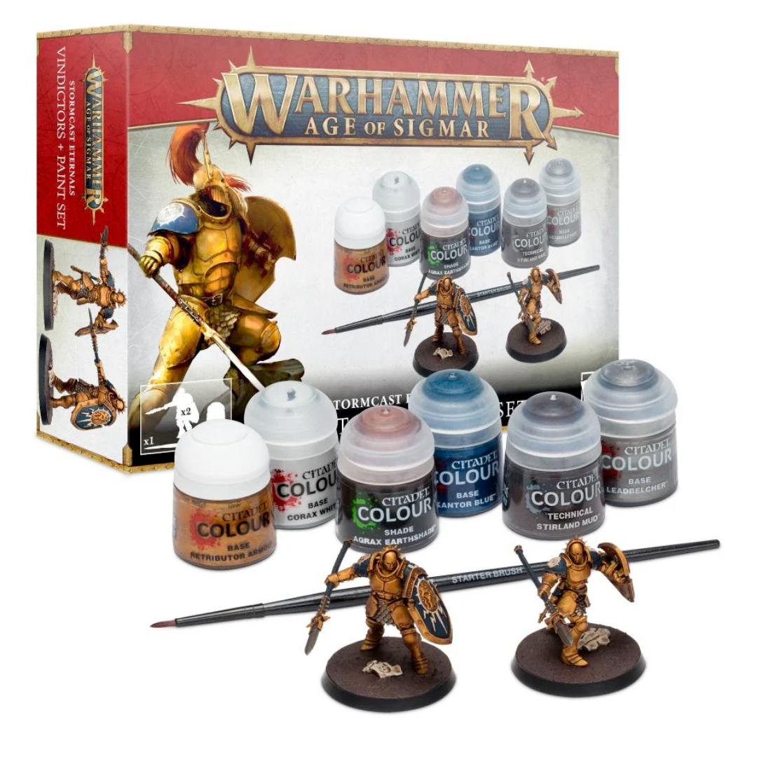 ► Set de Pinturas + Vindicadores de los Forjados en la Tormenta Imagen principal del producto