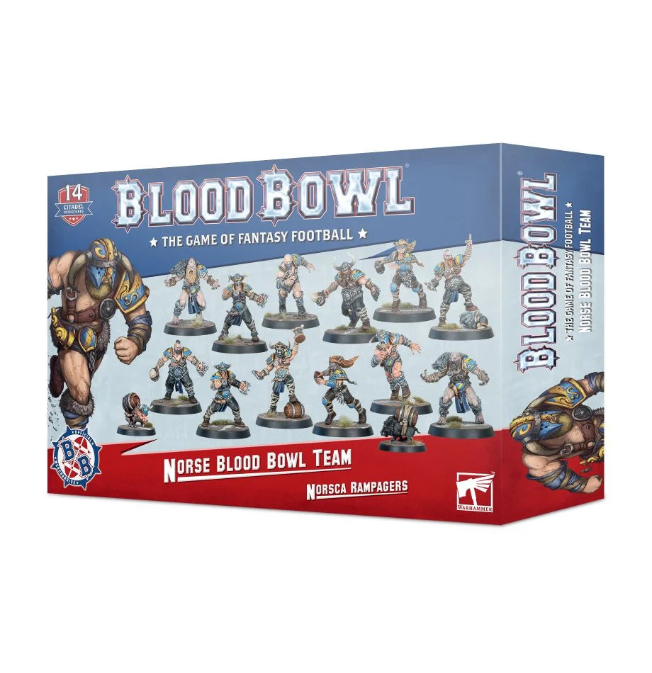 Equipo Norse para Blood Bowl Norsca Rampagers