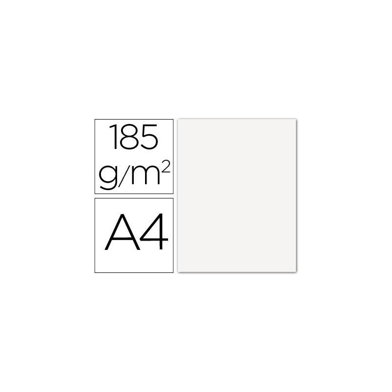 ✅CARTULINA BLANCA GUARRO A4 185GR Paquete 50 unidades Imagen principal del producto